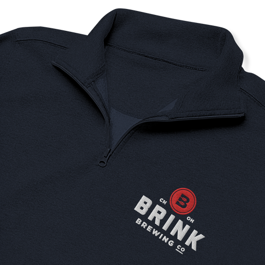 Embroidered Brink Quarter-zip Sweatshirt