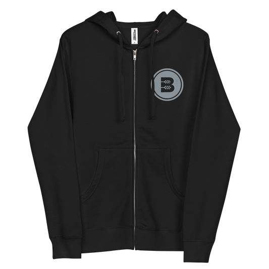 The Full Zip Embroidered Hoodie - Fancy!