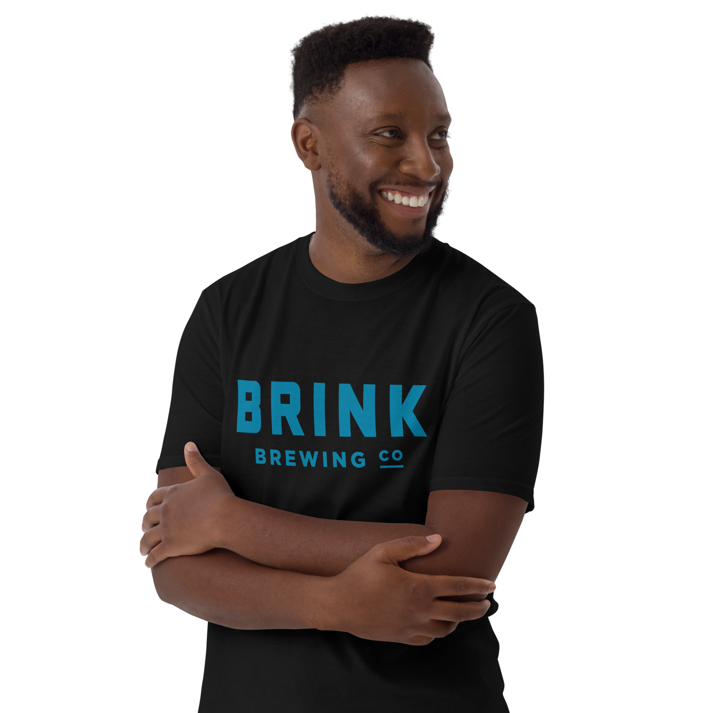 Brink Tee - Black and Blue