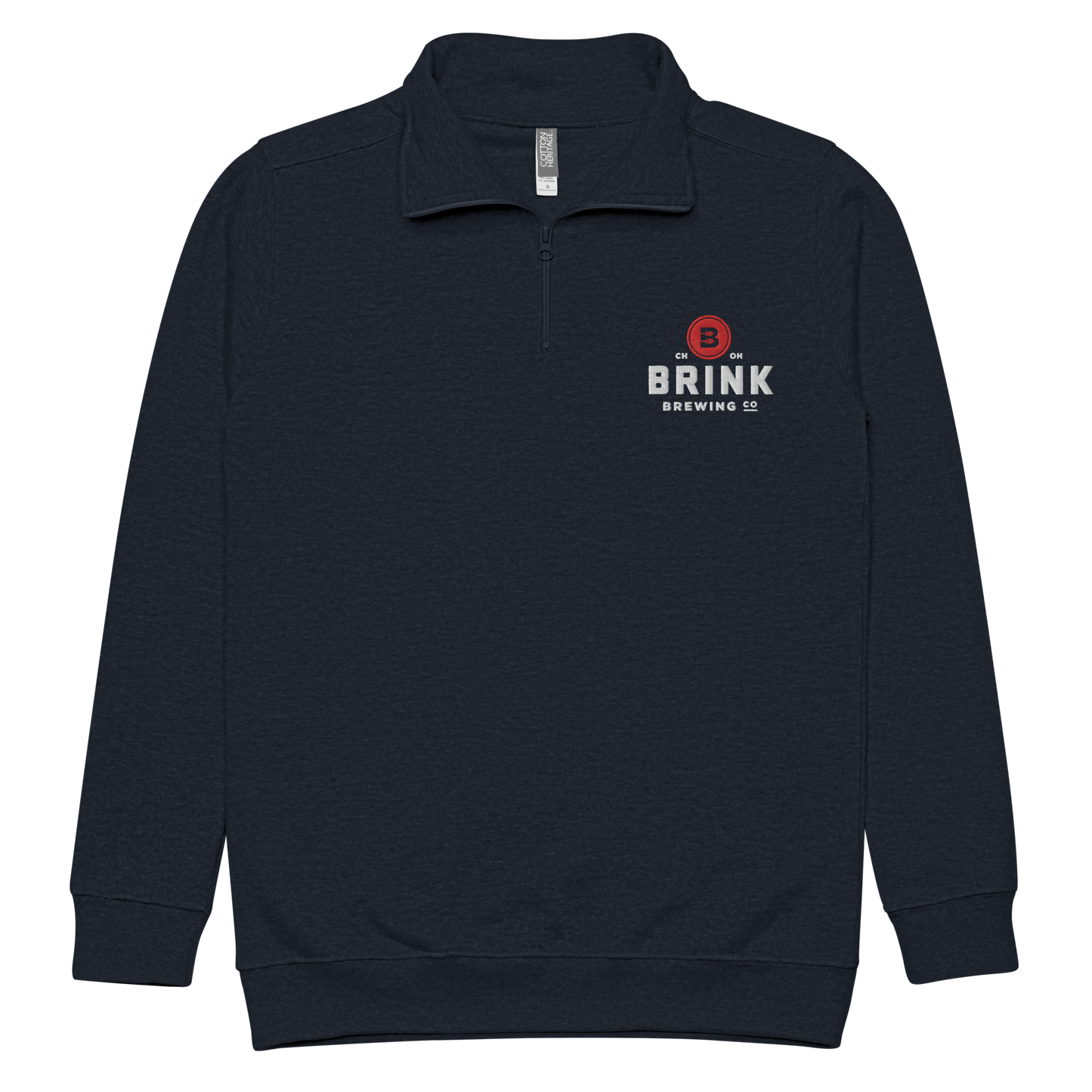 Embroidered Brink Quarter-zip Sweatshirt